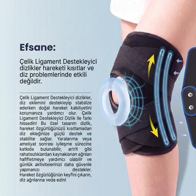 Çelik Ligament Destekleyici Menisküs Dizlik